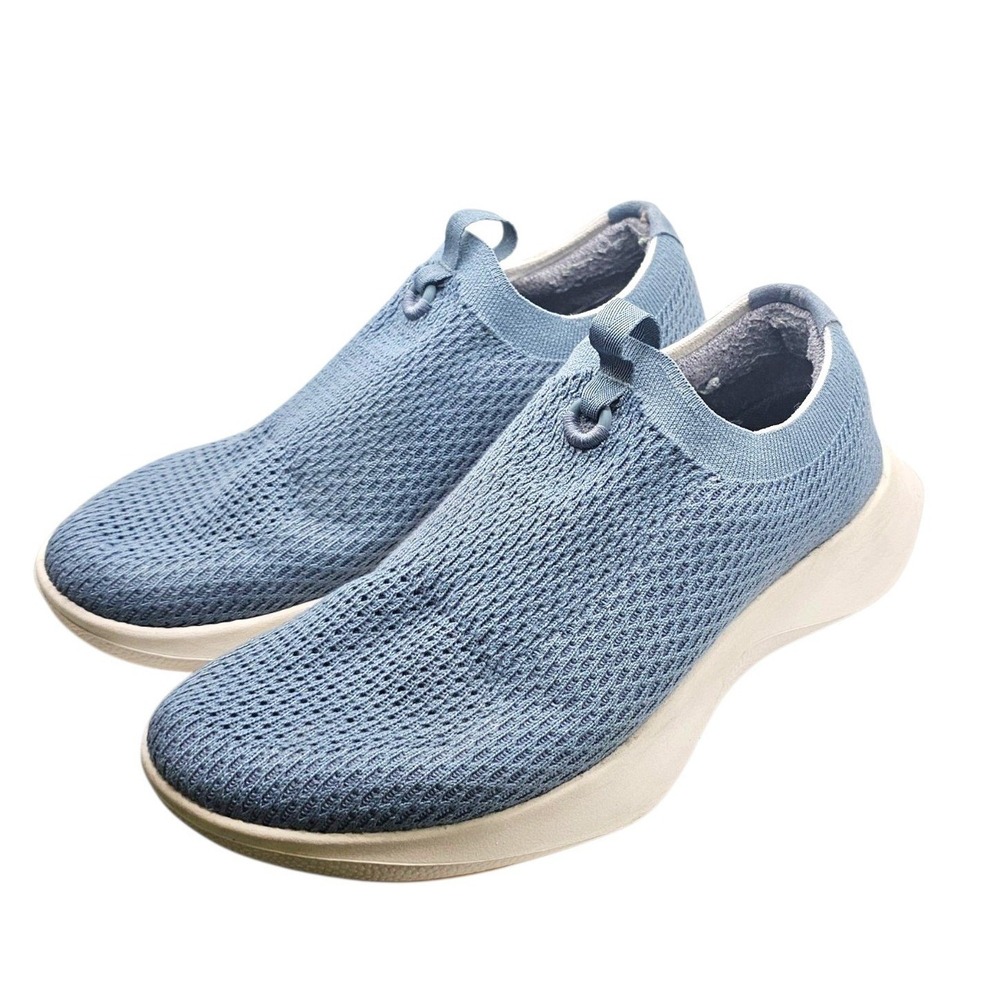 Allbirds Tree Dasher Relay Calm Blue Women's 9.5 Slip On Comfort Shoes, Sneakers